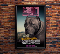 Once Upon a Time in Hollywood 2019 - Brandy - S. Korea - Classic Movie Poster