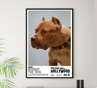 Once Upon a Time in Hollywood 2019 - Brandy - US - Classic Movie Poster