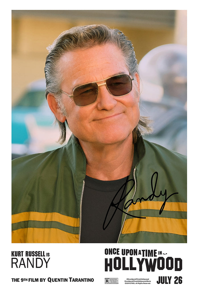 Once Upon a Time in Hollywood 2019 - Kurt Russell - US - Classic Movie Poster