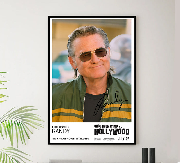 Once Upon a Time in Hollywood 2019 - Kurt Russell - US - Classic Movie Poster