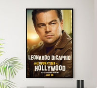 Once Upon a Time in Hollywood 2019 - Leonardo Dicaprio - US 2 - Classic Movie Poster