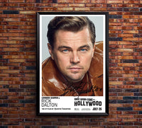 Once Upon a Time in Hollywood 2019 - Leonardo Dicaprio - US - Classic Movie Poster