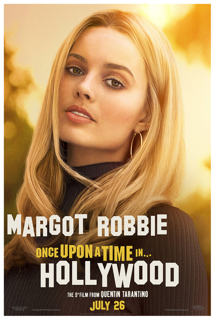 Once Upon a Time in Hollywood 2019 - Margot Robbie - US 2 - Classic Movie Poster