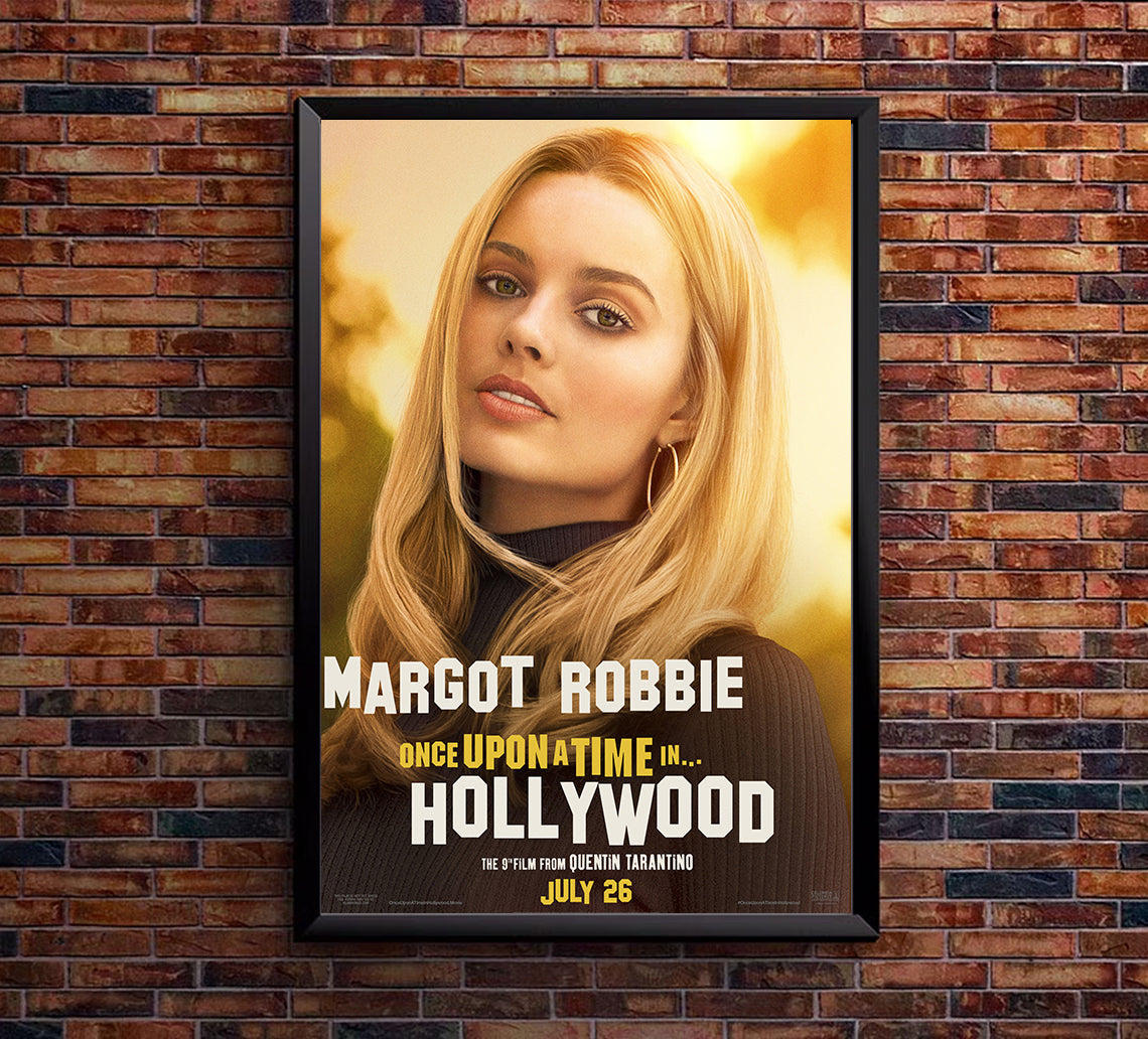 Once Upon a Time in Hollywood 2019 - Margot Robbie - US 2 - Classic Movie Poster