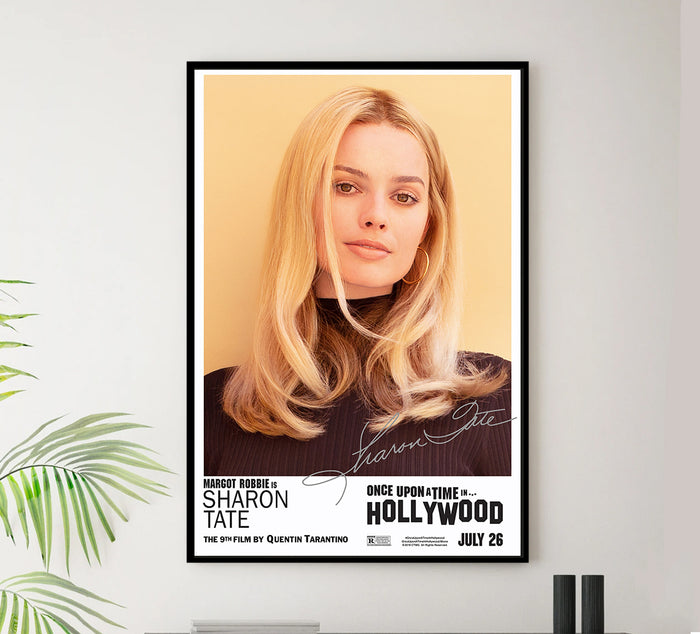 Once Upon a Time in Hollywood 2019 - Margot Robbie - US - Classic Movie Poster