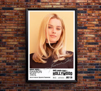 Once Upon a Time in Hollywood 2019 - Margot Robbie - US - Classic Movie Poster