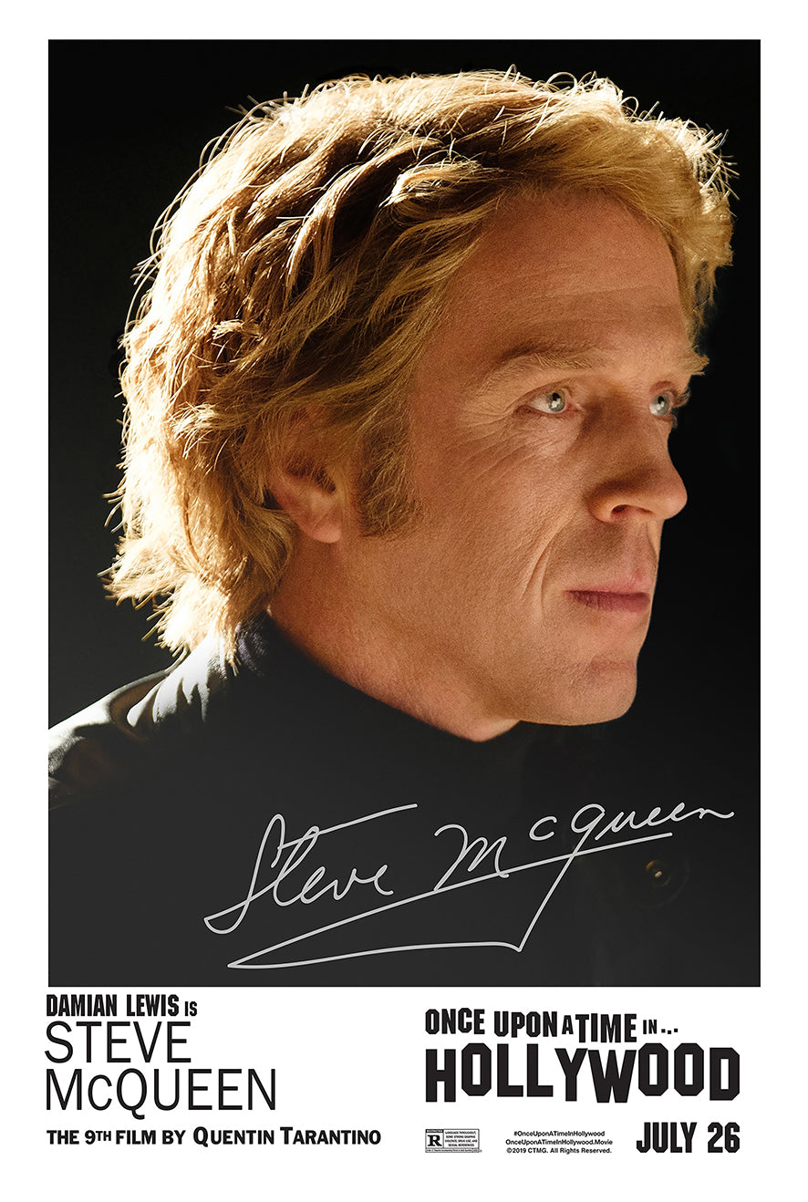 Once Upon a Time in Hollywood 2019 - Mcqueen - US (11) - Classic Movie Poster