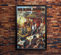 Once Upon a Time in Hollywood 2019 - Red Blood Red Skin - US - Classic Movie Poster