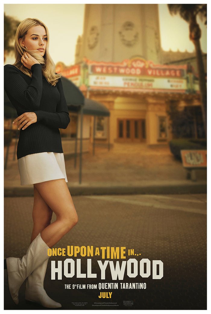 Once Upon a Time in Hollywood 2019 - US (3) - Classic Movie Poster