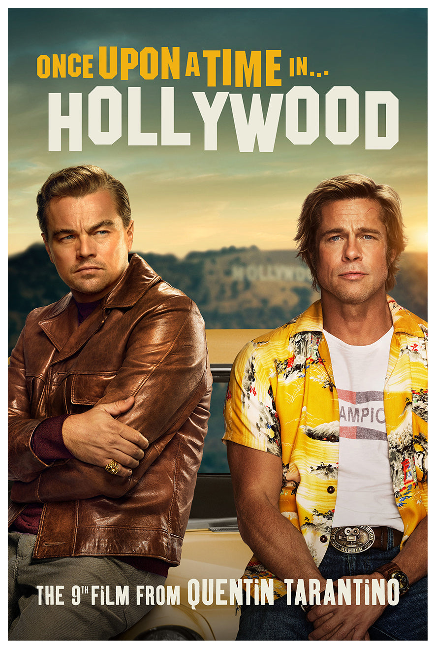 Once Upon a Time in Hollywood 2019 - US (4) - Classic Movie Poster