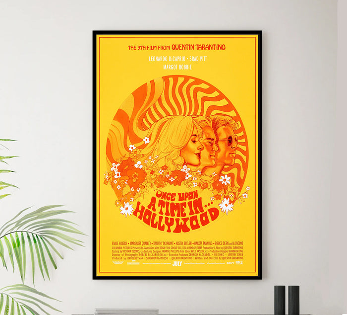 Once Upon a Time in Hollywood 2019 - US Alternate 2 - Classic Movie Poster