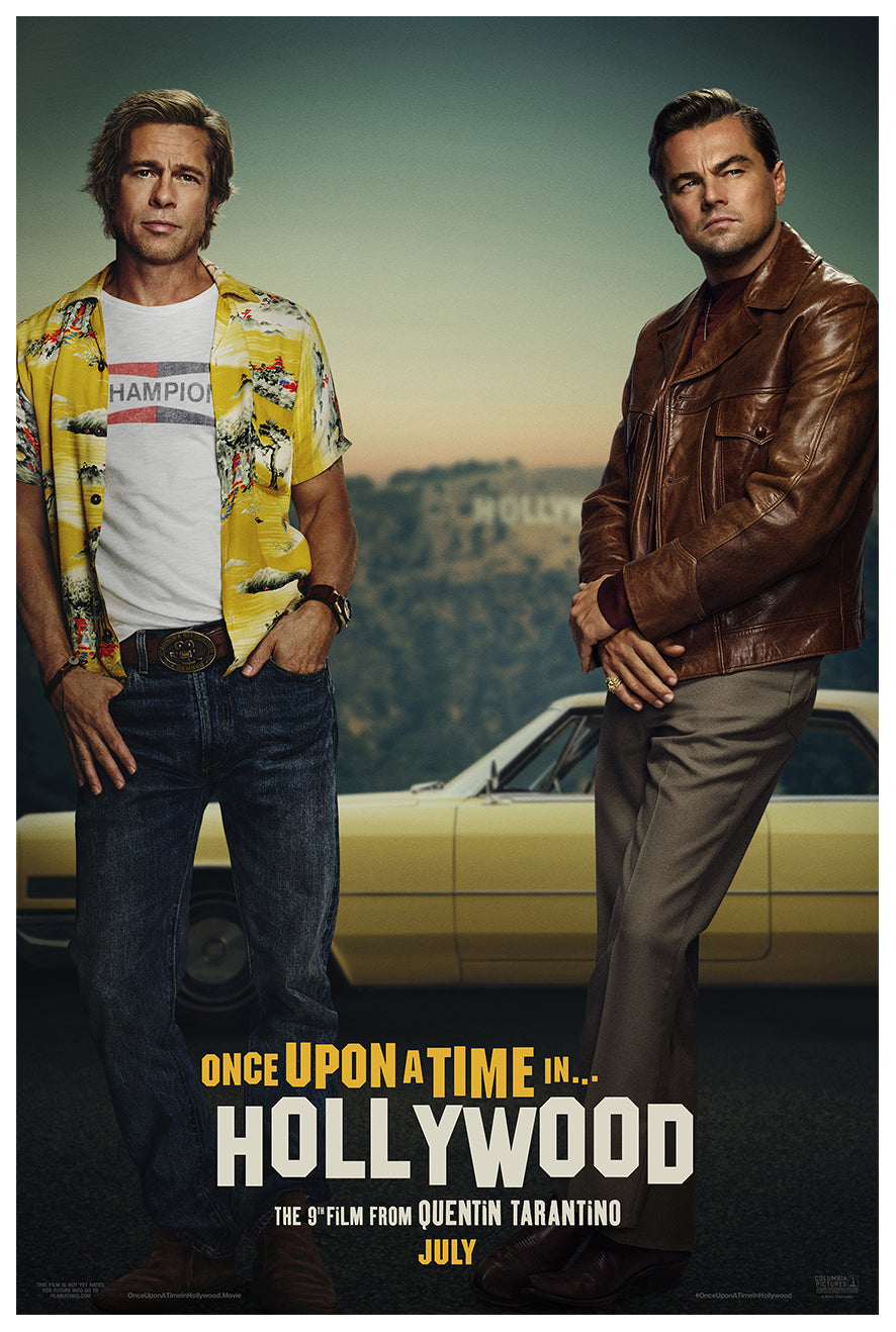 Once Upon a Time in Hollywood 2019 - US (2) - Classic Movie Poster