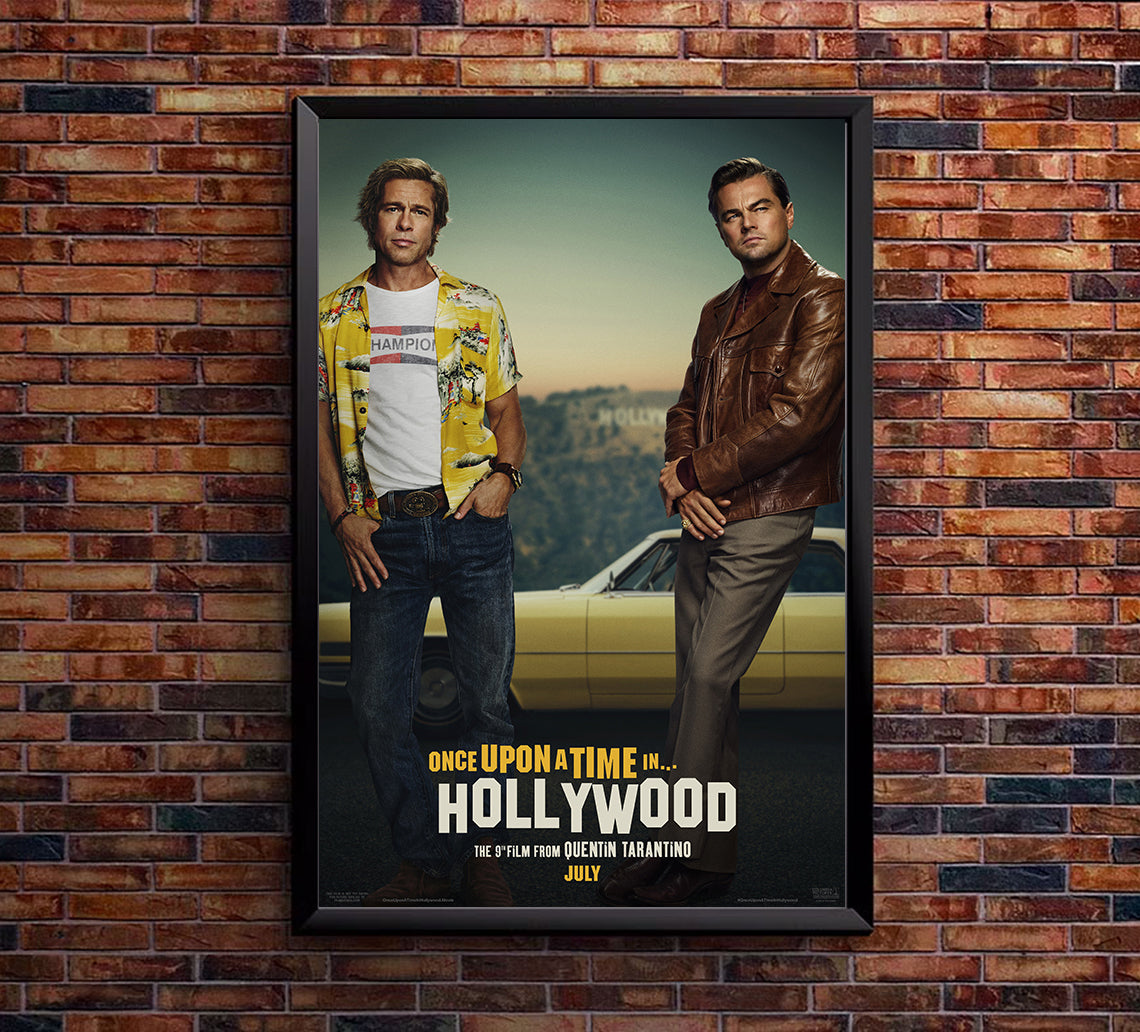 Once Upon a Time in Hollywood 2019 - US (2) - Classic Movie Poster