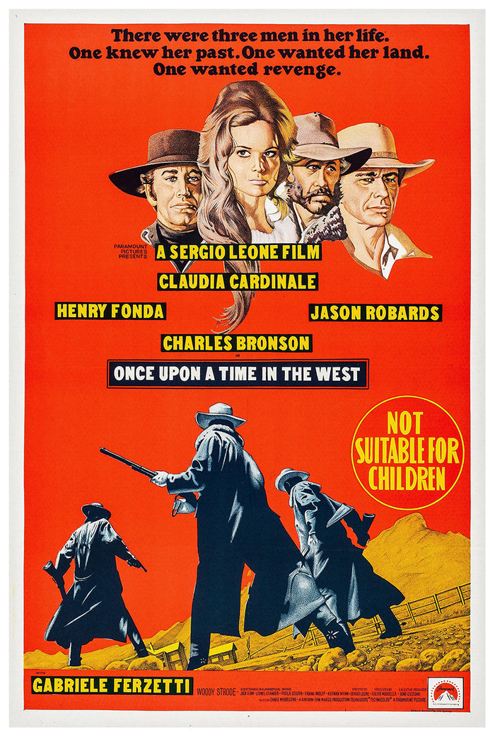 Once Upon a Time in the West 1968 - Australia - Classic Movie Poster