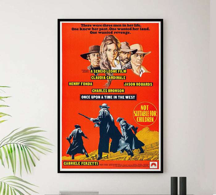 Once Upon a Time in the West 1968 - Australia - Classic Movie Poster