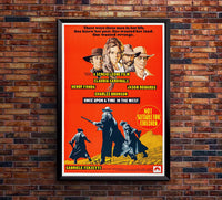 Once Upon a Time in the West 1968 - Charles Bronson - Australia - Classic Movie Poster