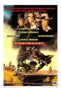 Once Upon a Time in the West 1968 - Charles Bronson - US - Classic Movie Poster