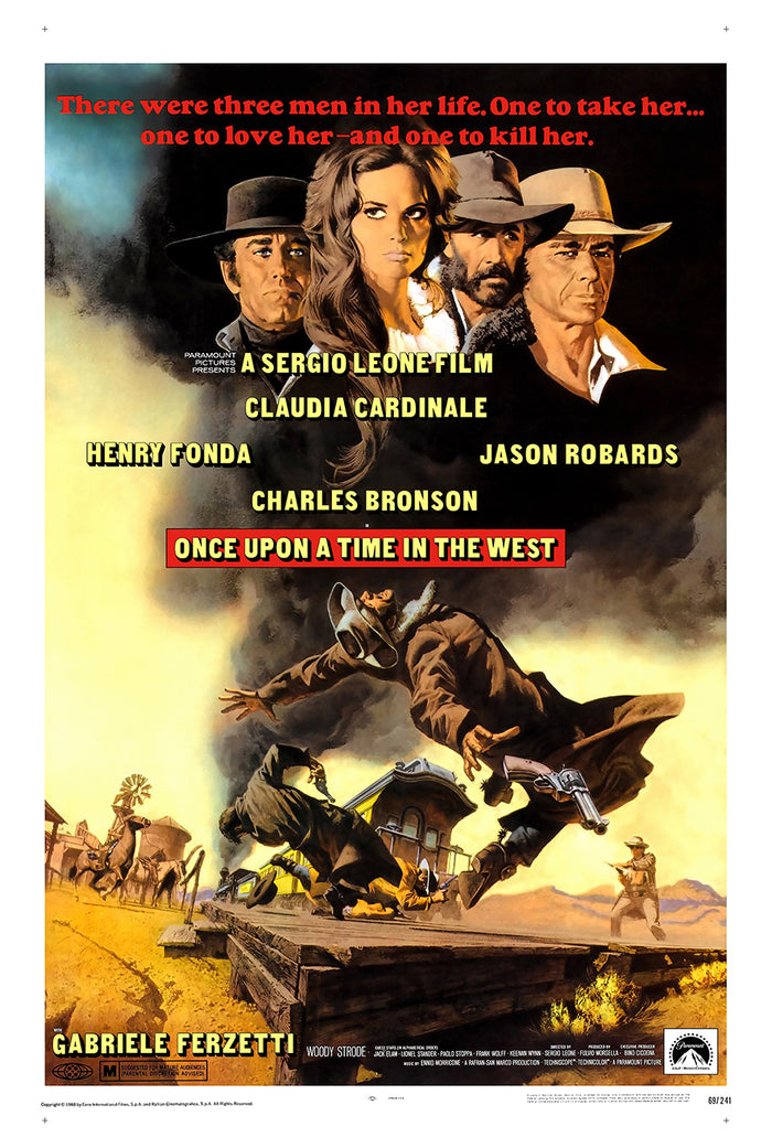 Once Upon a Time in the West 1968 - US - Classic Movie Poster