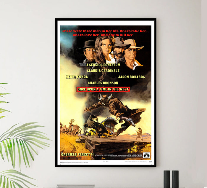 Once Upon a Time in the West 1968 - US - Classic Movie Poster