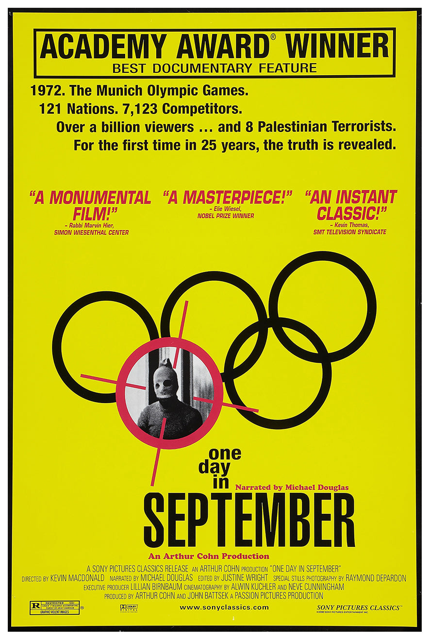 One Day in September 1999 - Michael Douglas - US - Classic Movie Poster