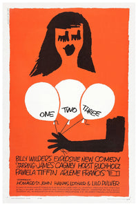 One, Two, Three 1961 - James Cagney - US - Classic Movie Poster