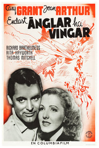 Only Angels Have Wings 1939 - Cary Grant - Sweden - Classic Movie Poster