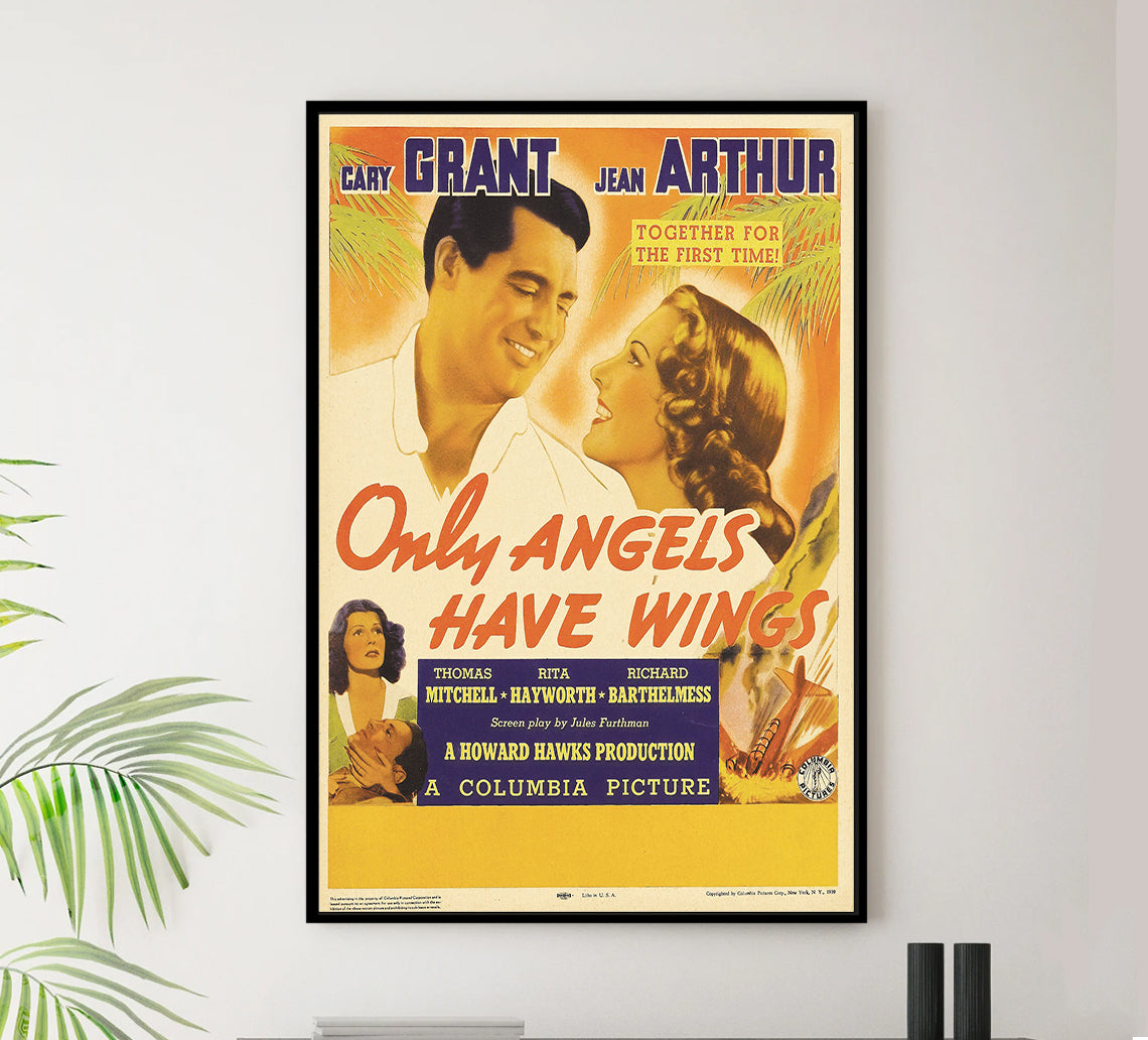 Only Angels Have Wings 1939 - Cary Grant - US - Classic Movie Poster