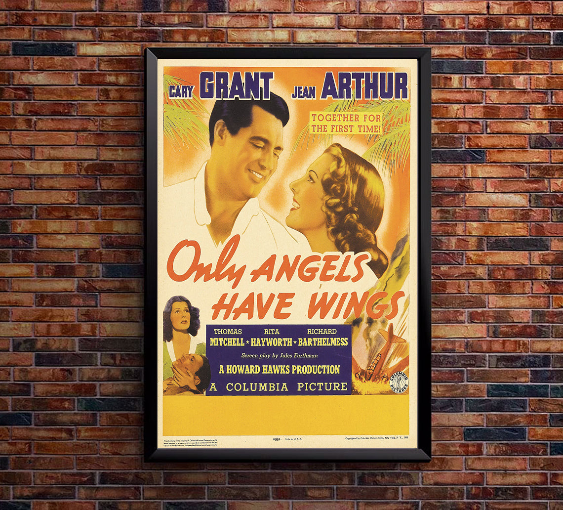 Only Angels Have Wings 1939 - Cary Grant - US - Classic Movie Poster