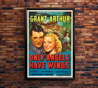 Only Angels Have Wings 1939 - Cary Grant - US - Classic Movie Poster