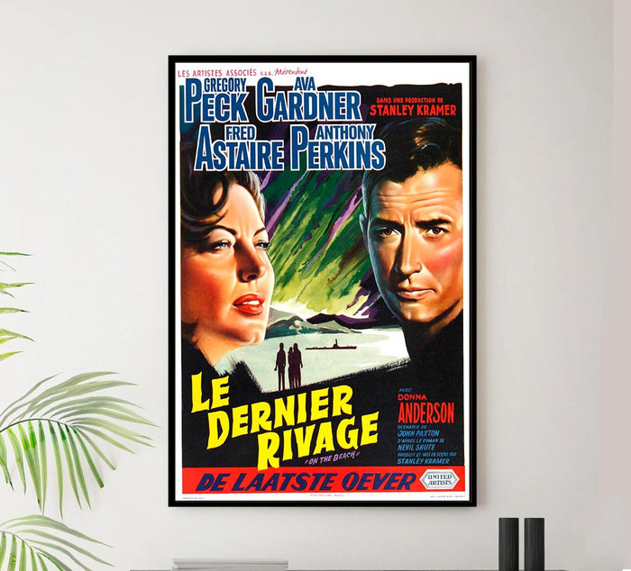 On the Beach 1959 - Belgium – Vintage Classic Movie Poster