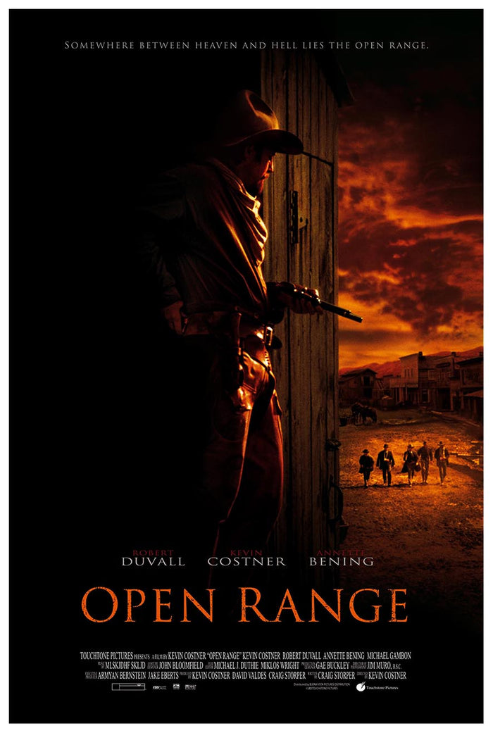 Open Range 2003 - Kevin Costner - Vintage Classic Movie Poster