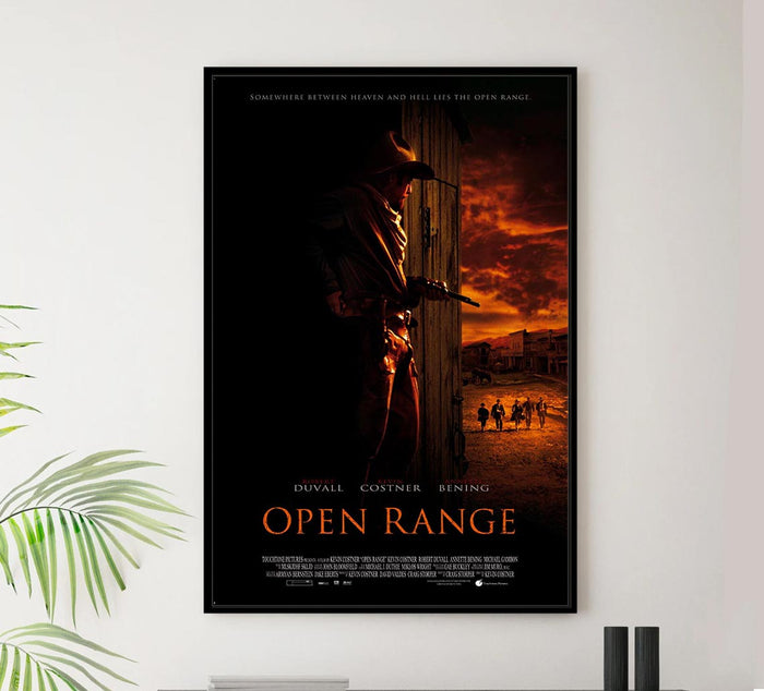 Open Range 2003 - Kevin Costner - Vintage Classic Movie Poster