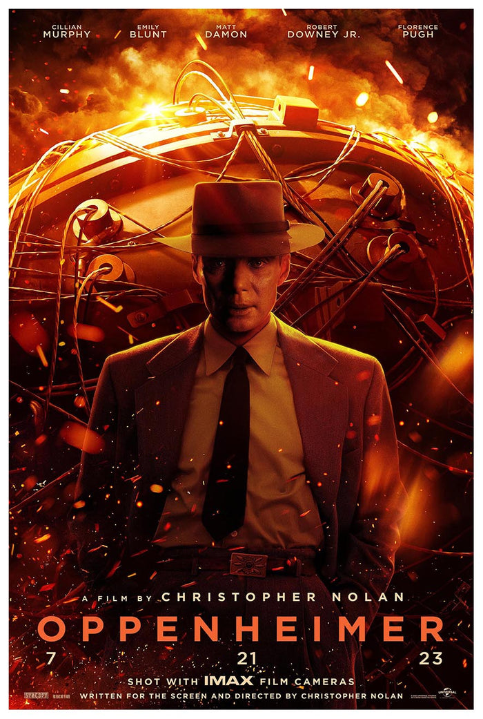 Oppenheimer 2023 - Teaser - Movie Poster (24 x36 Inches)