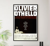 Othello 1965 - Laurence Olivier - US 2 - Classic Movie Poster