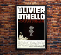 Othello 1965 - Laurence Olivier - US 2 - Classic Movie Poster