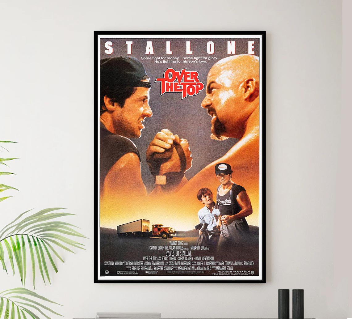 Over The Top 1987 v1 - Classic Movie Poster
