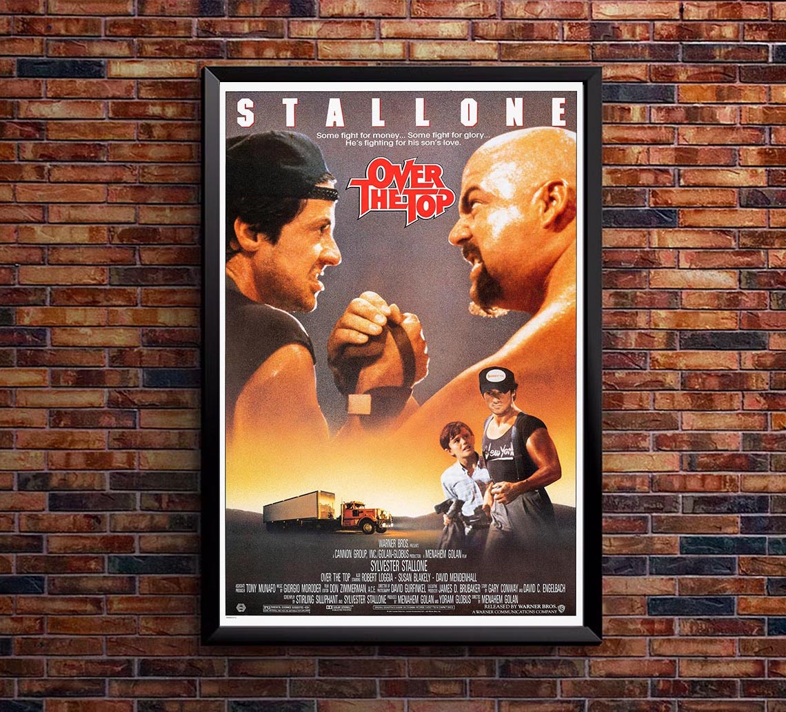 Over The Top 1987 v1 - Classic Movie Poster