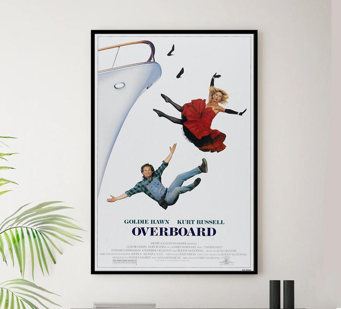 Overboard 1987 - Kane Russell - Vintage Classic Movie Poster