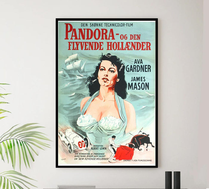 Pandora and the Flying Dutchman 1951 - Dutch v2 – Vintage Classic Movie Poster