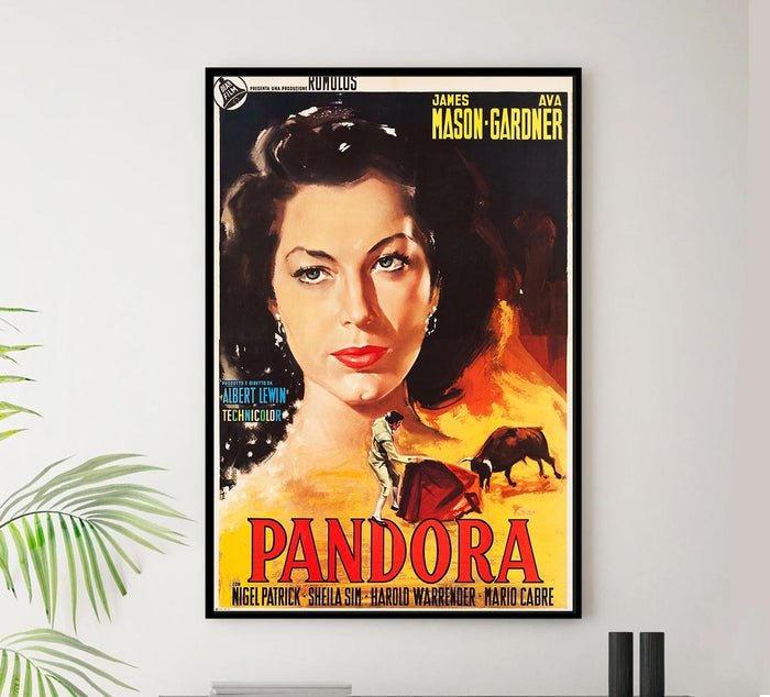 Pandora and the Flying Dutchman 1951 - Italian v1 – Vintage Classic Movie Poster