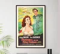Pandora and the Flying Dutchman 1951 v3 – Vintage Classic Movie Poster
