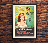 Pandora and the Flying Dutchman 1951 v3 – Vintage Classic Movie Poster