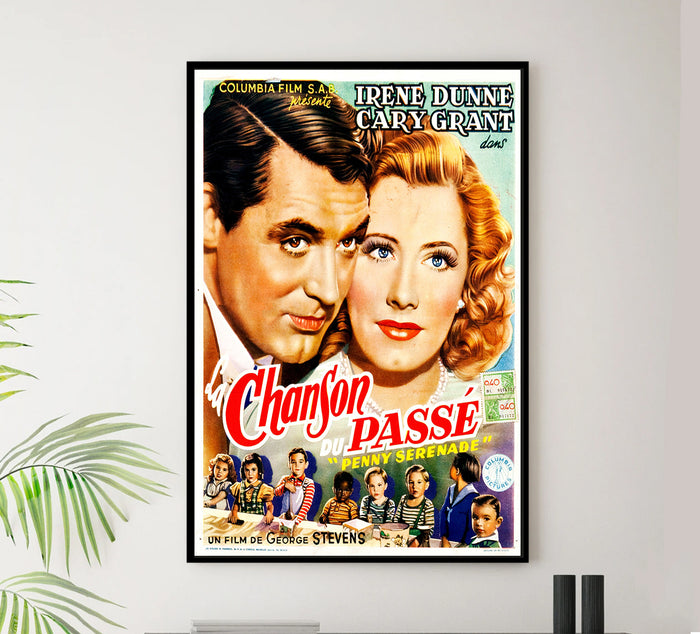 Penny Serenade 1941  - Cary Grant - Belgium - Classic Movie Poster