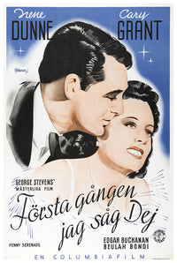 Penny Serenade 1941  - Cary Grant - Sweden - Classic Movie Poster