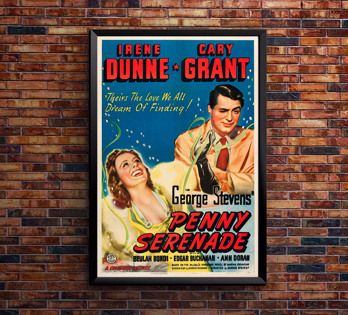 Penny Serenade 1941  - Cary Grant - US(4) - Classic Movie Poster
