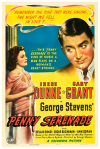 Penny Serenade 1941  - Cary Grant - US - Classic Movie Poster
