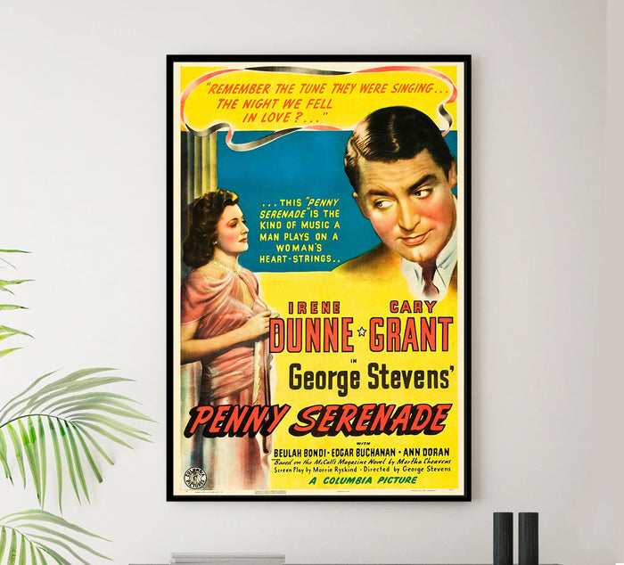 Penny Serenade 1941  - Cary Grant - US - Classic Movie Poster