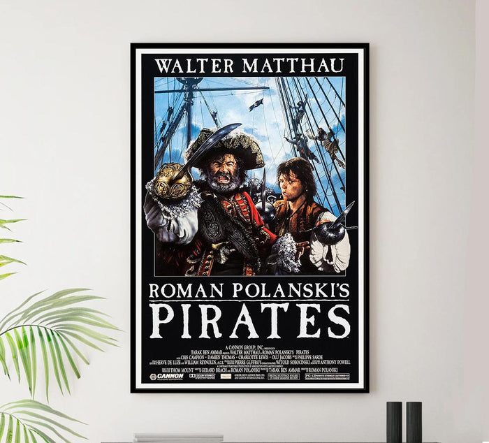 Pirates 1986 - Vintage Pirate Classic Movie Poster