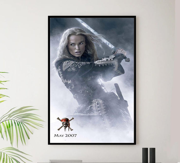 Pirates of the Caribbean At World's End 2007 - Keira Knightley 11x17 - Vintage Classic Movie Poster