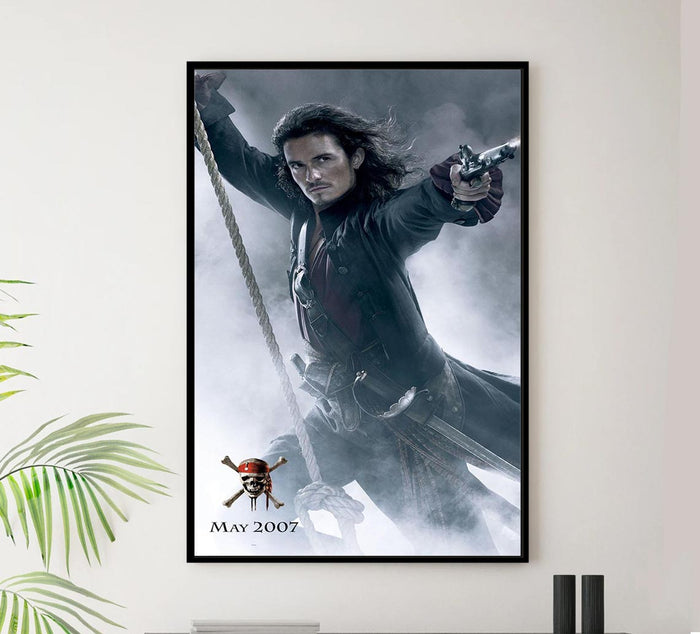 Pirates of the Caribbean At World's End 2007 - Orlando Bloom 11x17 - Vintage Classic Movie Poster